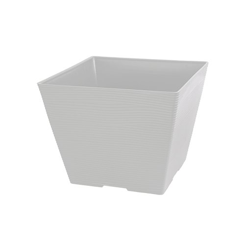 Local Reseller https://felton.id/reseller/ Felton Indonesia Plastic Square Flower Pot White
