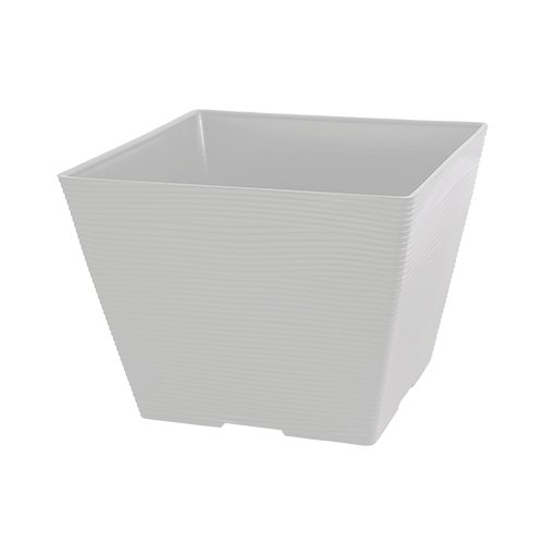 Local Reseller https://felton.id/reseller/ Felton Indonesia Plastic Square Flower Pot White