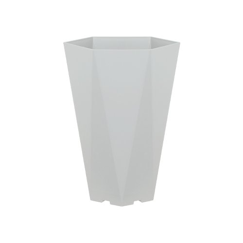 Local Reseller https://felton.id/reseller/ Felton Indonesia hexagon modern flower pot white